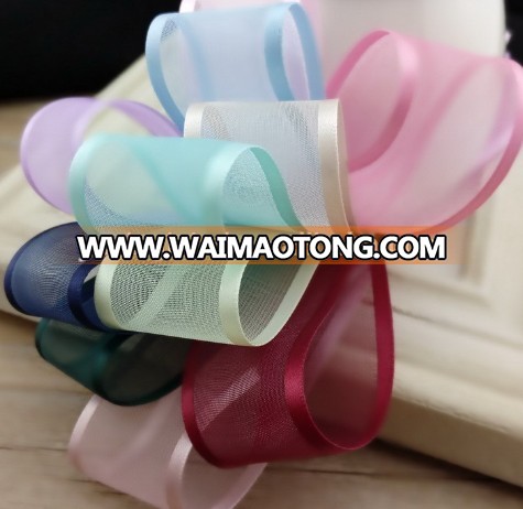 hot sale Edge Organza Ribbon for wedding and home